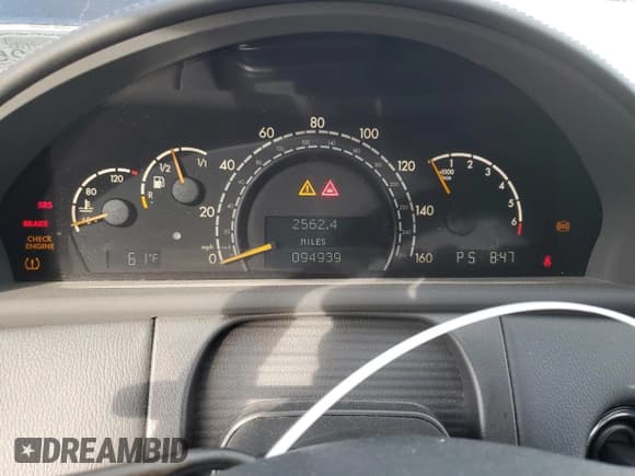 ✅ 2006 Mercedes-Benz CL 500 • VIN: WDBPJ75J16A047951 • Lot: 71942974. Wystawiony na Copart z przebiegiem 94 939 mil. Bezpłatny archiwum sprzedaży aukcyjnych z USA i szczegółowy raport historii pojazdu na DreamBid. Zdjęcie 9.