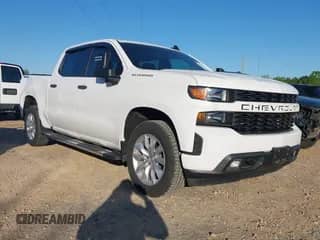 2019 Chevrolet Silverado 1500 Custom z VIN 3GCUYBEF3KG701004, wystawiony jako IAAI lot #41963644 z przebiegiem 87 344 mil mil oraz . Historia ofert i sprzedaży dostępna na DreamBid. Obrazek 1.