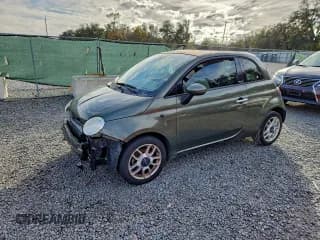 ✅ 2012 FIAT 500 Pop • VIN: 3C3CFFDR5CT340697 • Lot: 96313475. Listed on Copart with 75,239 mi. Free auction sales archive from the USA and detailed vehicle history report at DreamBid. Image 1.