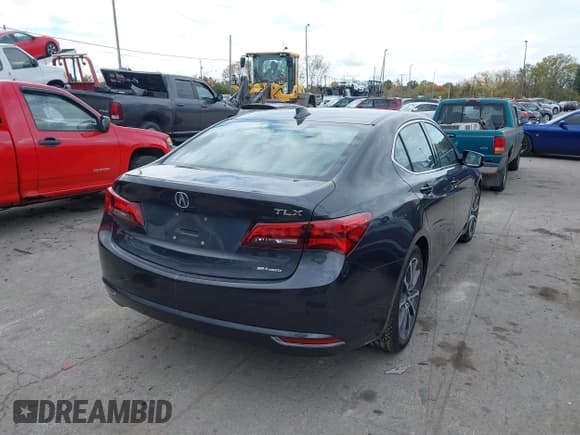 ✅ 2015 Acura TLX Technology • VIN: 19UUB3F52FA005592 • Lot: 43526450. Listed on IAAI with 145,854 mi. Free auction sales archive from the USA and detailed vehicle history report at DreamBid. Image 4.