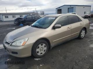 ✅ 2006 Honda Accord LX • VIN: 1HGCM55496A062687 • Lot: 46635165. Wystawiony na Copart z przebiegiem 297 145 mil. Bezpłatny archiwum sprzedaży aukcyjnych z USA i szczegółowy raport historii pojazdu na DreamBid. Zdjęcie 1.