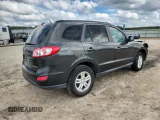 2010 Hyundai Santa Fe GLS with VIN 5NMSG3AB9AH404387, listed as a Copart auction lot 81730645 with 160,190 mi miles and Salvage title. Bid and sale history available at DreamBid. Image 3.