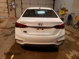 2020 Hyundai Accent SE with VIN 3KPC24A62LE098588, listed as a Copart auction lot 39159383 with 56,718 mi miles and . Bid and sale history available at DreamBid. Image 6.
