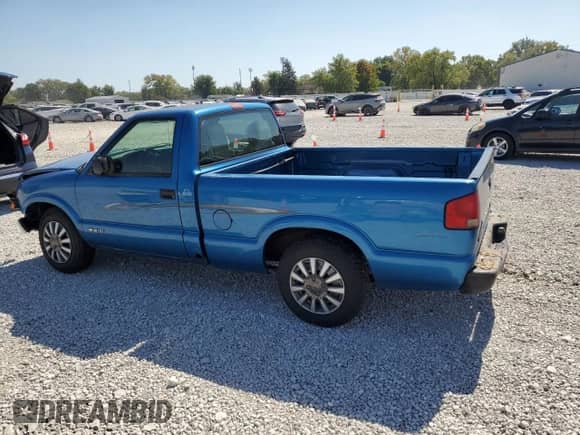 2002 Chevrolet S-10 LS z VIN 1GCCS145X28114255, wystawiony jako Copart lot #80674245 z przebiegiem 124 221 mil mil oraz Szkoda całkowita • Salvage title. Historia ofert i sprzedaży dostępna na DreamBid. Obrazek 2.