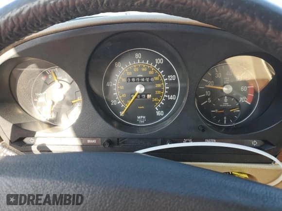 ✅ 1978 MERCEDES-BENZ ALL OTHER BENZ • VIN: 10704412046380 • Lot: 52359025. Wystawiony na Copart z przebiegiem 81 416 mil. Bezpłatny archiwum sprzedaży aukcyjnych z USA i szczegółowy raport historii pojazdu na DreamBid. Zdjęcie 9.