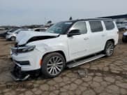 ✅ 2023 Jeep Grand Wagoneer • VIN: 1C4SJVEJ4PS550269 • Lot: 52693175. Listed on Copart with 9,915 mi. Free auction sales archive from the USA and detailed vehicle history report at DreamBid. Image 1.