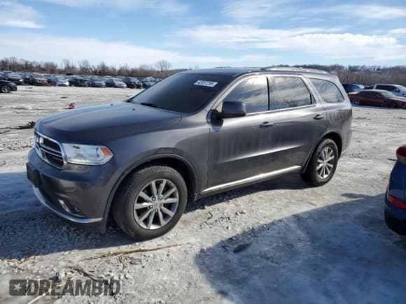✅ 2018 Dodge Durango SXT • VIN: 1C4RDJAG5JC161683 • Lot: 42057255. Listed on Copart with 105,463 mi. Free auction sales archive from the USA and detailed vehicle history report at DreamBid. Image 1.
