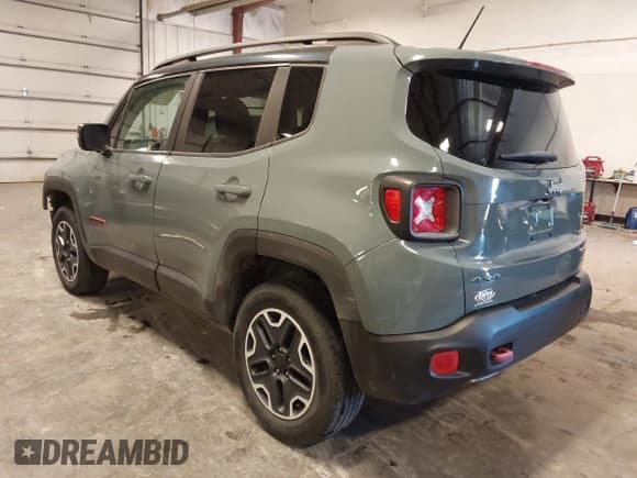 ✅ 2017 Jeep Renegade Trailhawk • VIN: ZACCJBCB9HPE87515 • Лот: 43612453. Опубликован ранее на IAAI с пробегом 106 837 миль. Бесплатный доступ к архиву аукционных продаж из США и подробный отчёт об истории автомобиля на DreamBid. Изображение 3.