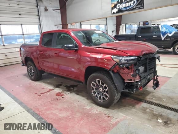 ✅ 2023 Chevrolet Colorado 4WD Z71 • VIN: 1GCPTDEK9P1142262 • Lot: 92081335. Listed on Copart with 46,059 mi. Free auction sales archive from the USA and detailed vehicle history report at DreamBid. Image 4.