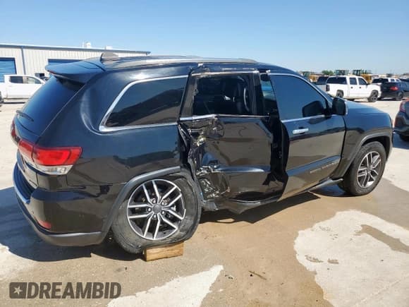 ✅ 2020 Jeep Grand Cherokee Limited X • VIN: 1C4RJEBG9LC323803 • Lot: 53850105. Listed on Copart with 92,694 mi. Free auction sales archive from the USA and detailed vehicle history report at DreamBid. Image 3.