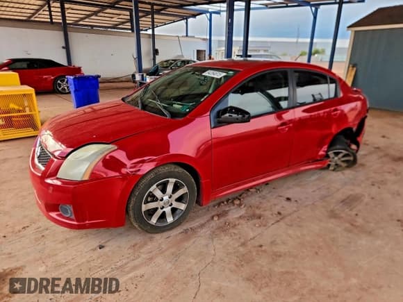 ✅ 2012 Nissan Sentra SR • VIN: 3N1AB6AP6CL690960 • Lot: 94264615. Listed on Copart with 207,621 mi. Free auction sales archive from the USA and detailed vehicle history report at DreamBid. Image 1.