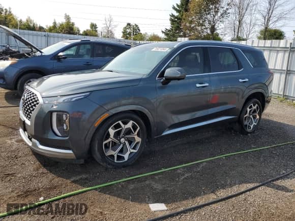 2021 Hyundai Palisade Limited с VIN KM8R5DHE2MU217608, выставлен на аукционе Copart как лот 70921094 с пробегом 57 504 миль миль и Чистый • Clean title. История ставок и продаж доступна на DreamBid. Изображение 1.