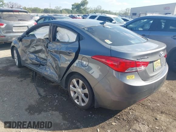 ✅ 2013 Hyundai Elantra GLS • VIN: 5NPDH4AE6DH412055 • Лот: 43463785. Опубликован ранее на IAAI с пробегом 200 248 миль. Бесплатный доступ к архиву аукционных продаж из США и подробный отчёт об истории автомобиля на DreamBid. Изображение 3.