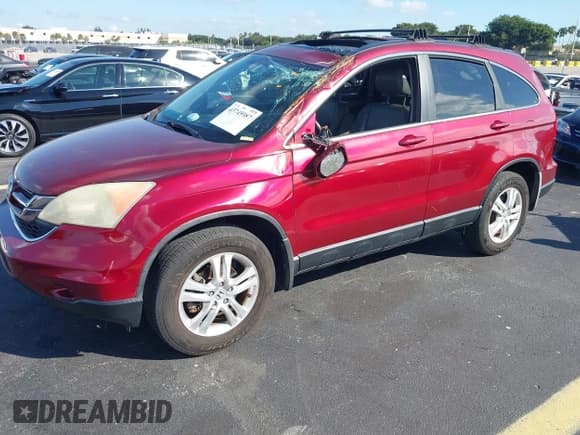 ✅ 2010 Honda CR-V EX-L • VIN: 5J6RE3H74AL013484 • Lot: 43745987. Listed on IAAI with 229,126 mi. Free auction sales archive from the USA and detailed vehicle history report at DreamBid. Image 2.