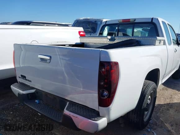 2012 Chevrolet Colorado Work Truck with VIN 1GCESBFE1C8150946, listed as a IAAI auction lot 41556527 with 56,592 mi miles and . Bid and sale history available at DreamBid. Image 4.