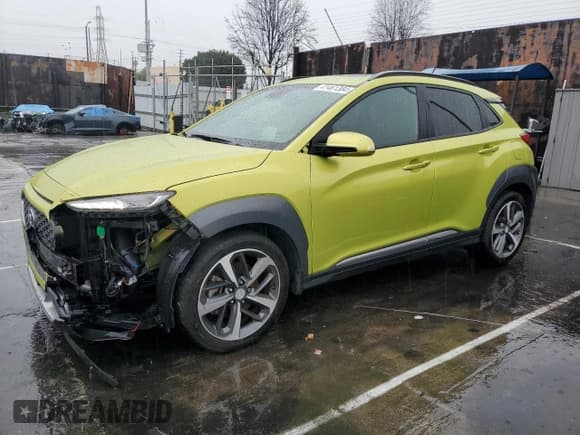 ✅ 2018 Hyundai Kona Ultimate • VIN: KM8K53A55JU098390 • Лот: 41461384. Опубликован ранее на Copart с пробегом 25 525 миль. Бесплатный доступ к архиву аукционных продаж из США и подробный отчёт об истории автомобиля на DreamBid. Изображение 1.