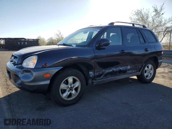 ✅ 2005 Hyundai Santa Fe GLS • VIN: KM8SC13E85U907748 • Lot: 85288045. Listed on Copart with 155,252 mi. Free auction sales archive from the USA and detailed vehicle history report at DreamBid. Image 1.