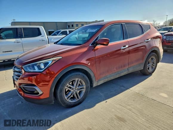 ✅ 2017 Hyundai Santa Fe 2.4L • VIN: 5XYZT3LB9HG428460 • Lot: 96700405. Listed on Copart with 126,774 mi. Free auction sales archive from the USA and detailed vehicle history report at DreamBid. Image 1.