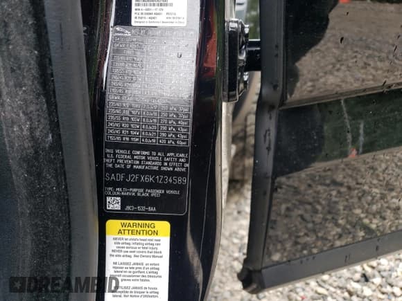 ✅ 2019 Jaguar E-Pace S • VIN: SADFJ2FX6K1Z34589 • Lot: 59757515. Listed on Copart with 78,570 mi. Free auction sales archive from the USA and detailed vehicle history report at DreamBid. Image 12.