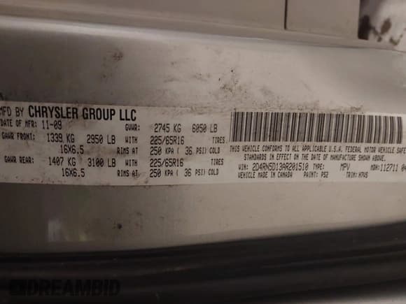 ✅ 2010 Dodge Grand Caravan SXT • VIN: 2D4RN5D13AR201510 • Lot: 43588215. Wystawiony na IAAI z przebiegiem 239 110 mil. Bezpłatny archiwum sprzedaży aukcyjnych z USA i szczegółowy raport historii pojazdu na DreamBid. Zdjęcie 9.