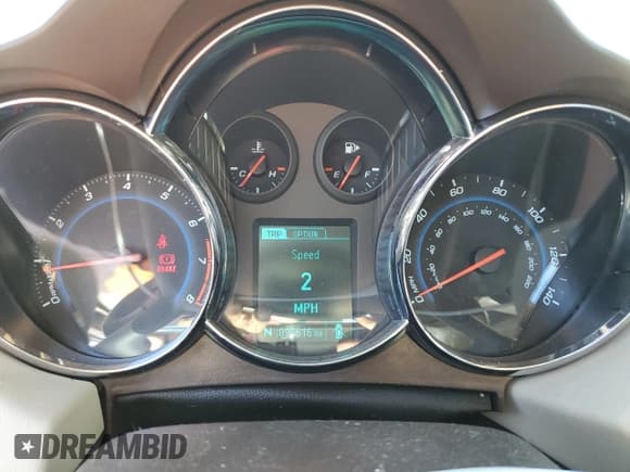 ✅ 2015 Chevrolet Cruze LT • VIN: 1G1PE5SBXF7103849 • Lot: 40605673. Listed on Copart with 96,616 mi. Free auction sales archive from the USA and detailed vehicle history report at DreamBid. Image 9.