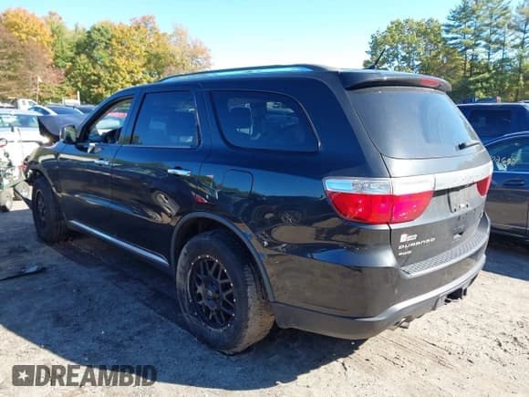 ✅ 2013 Dodge Durango Crew • VIN: 1C4SDJDT3DC677572 • Lot: 43370099. Listed on IAAI with 156,244 mi. Free auction sales archive from the USA and detailed vehicle history report at DreamBid. Image 3.