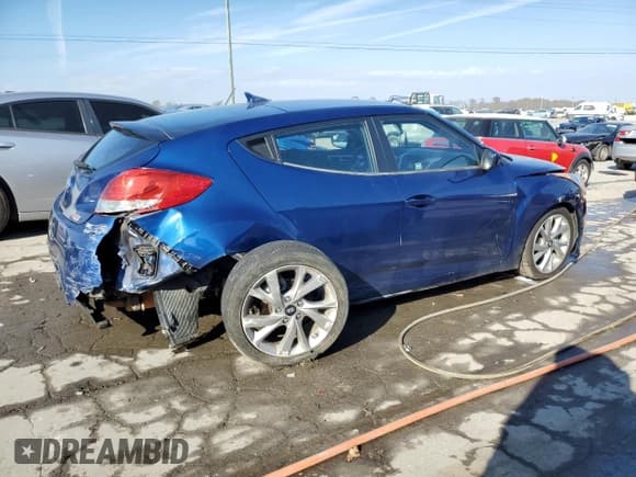 ✅ 2016 Hyundai Veloster • VIN: KMHTC6AD3GU270010 • Lot: 83440264. Wystawiony na Copart z przebiegiem 96 314 mil. Bezpłatny archiwum sprzedaży aukcyjnych z USA i szczegółowy raport historii pojazdu na DreamBid. Zdjęcie 3.