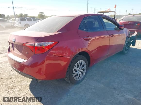 ✅ 2017 Toyota Corolla SE • VIN: 5YFBURHE4HP612074 • Лот: 43651894. Опубликован ранее на IAAI с пробегом 100 201 миль. Бесплатный доступ к архиву аукционных продаж из США и подробный отчёт об истории автомобиля на DreamBid. Изображение 4.