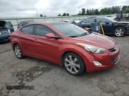✅ 2011 Hyundai Elantra GLS • VIN: KMHDH4AE0BU160947 • Lot: 67275695. Listed on Copart with 129,280 mi. Free auction sales archive from the USA and detailed vehicle history report at DreamBid. Image 4.