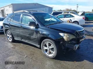 ✅ 2006 Lexus RX 400h • VIN: JTJHW31U360041393 • Lot: 43499597. Wystawiony na IAAI z przebiegiem 257 552 mil. Bezpłatny archiwum sprzedaży aukcyjnych z USA i szczegółowy raport historii pojazdu na DreamBid. Zdjęcie 1.