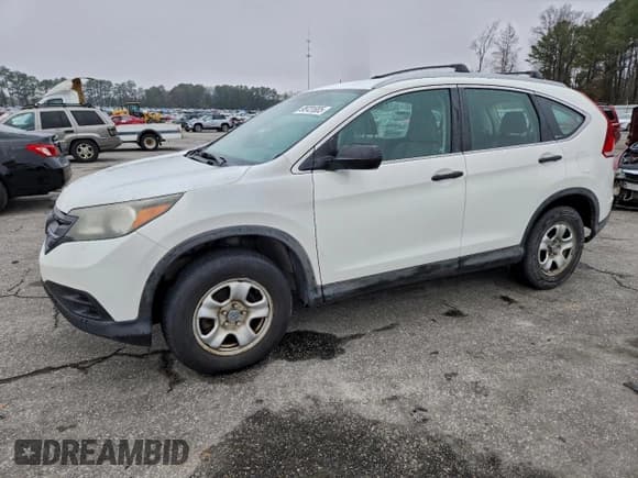 ✅ 2012 Honda CR-V LX • VIN: 5J6RM4H39CL047803 • Lot: 95721885. Listed on Copart with 276,375 mi. Free auction sales archive from the USA and detailed vehicle history report at DreamBid. Image 1.