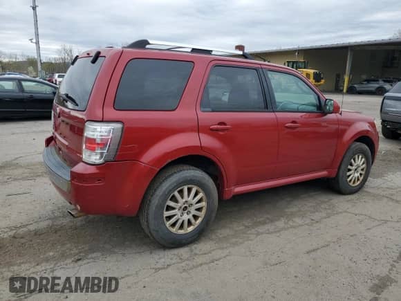 2010 Mercury Mariner Premier with VIN 4M2CN9H79AKJ25664, listed as a Copart auction lot 53681335 with 186,226 mi miles and Clean title. Bid and sale history available at DreamBid. Image 3.