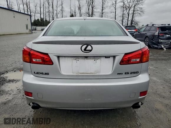 ✅ 2008 Lexus IS 250 • VIN: JTHCK262082025930 • Lot: 96155535. Listed on Copart with 134,328 mi. Free auction sales archive from the USA and detailed vehicle history report at DreamBid. Image 6.