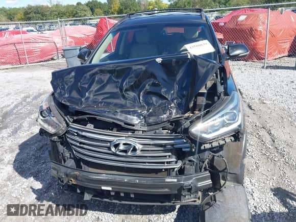 2017 Hyundai Santa Fe SE z VIN KM8SN4HFXHU237721, wystawiony jako IAAI lot #43580839 z przebiegiem 129 210 mil mil oraz . Historia ofert i sprzedaży dostępna na DreamBid. Obrazek 12.