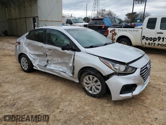 ✅ 2022 Hyundai Accent SEL • VIN: 3KPC24A68NE159168 • Лот: 58433884. Опубликован ранее на Copart с пробегом 73 035 миль. Бесплатный доступ к архиву аукционных продаж из США и подробный отчёт об истории автомобиля на DreamBid. Изображение 4.