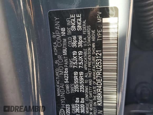 ✅ 2024 Hyundai Ioniq 5 Limited • VIN: KM8KR4DE7RU253121 • Lot: 84977725. Listed on Copart with 19,874 mi. Free auction sales archive from the USA and detailed vehicle history report at DreamBid. Image 13.