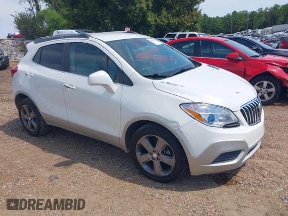 ✅ 2013 Buick Encore • VIN: KL4CJASBXDB127888 • Lot: 43058104. Listed on IAAI with 182,363 mi. Free auction sales archive from the USA and detailed vehicle history report at DreamBid. Image 1.