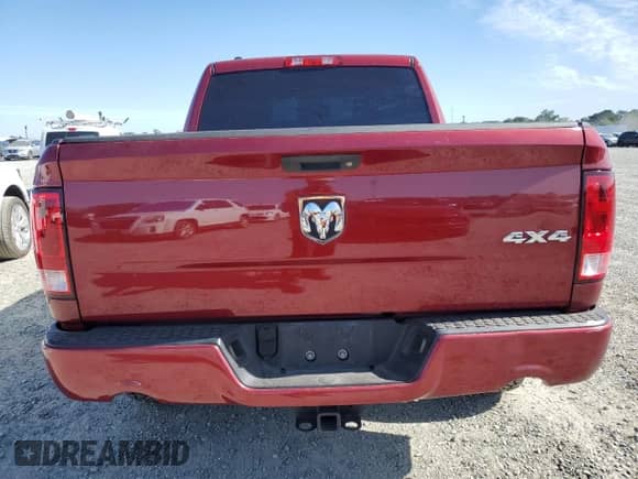 2014 Ram 1500 Tradesman with VIN 1C6RR7KTXES260325, listed as a Copart auction lot 58372405 with Not provided miles and Salvage title. Bid and sale history available at DreamBid. Image 6.