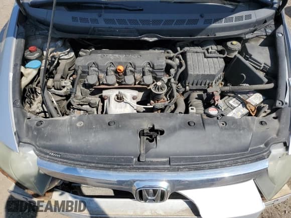 ✅ 2008 Honda Civic DX-G • VIN: 2HGFA16458H117704 • Лот: 54756145. Опубликован ранее на Copart с пробегом 400 184 миль. Бесплатный доступ к архиву аукционных продаж из США и подробный отчёт об истории автомобиля на DreamBid. Изображение 11.