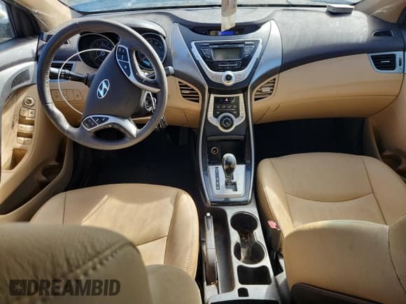 ✅ 2012 Hyundai Elantra GLS • VIN: 5NPDH4AE6CH118590 • Lot: 82366835. Listed on Copart with Not provided. Free auction sales archive from the USA and detailed vehicle history report at DreamBid. Image 8.