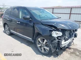 ✅ 2015 Nissan Pathfinder SL • VIN: 5N1AR2MM2FC609791 • Lot: 42454264. Listed on IAAI with 134,517 mi. Free auction sales archive from the USA and detailed vehicle history report at DreamBid. Image 1.