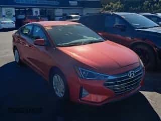 2019 Hyundai Elantra SE with VIN 5NPD74LF7KH483335, listed as a Copart auction lot 89655125 with 27,660 mi miles and Clean title. Bid and sale history available at DreamBid. Image 1.