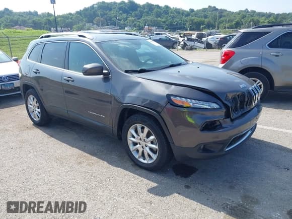 ✅ 2017 Jeep Cherokee Limited • VIN: 1C4PJMDSXHW567517 • Лот: 42830980. Опубликован ранее на IAAI с пробегом 116 078 миль. Бесплатный доступ к архиву аукционных продаж из США и подробный отчёт об истории автомобиля на DreamBid. Изображение 1.