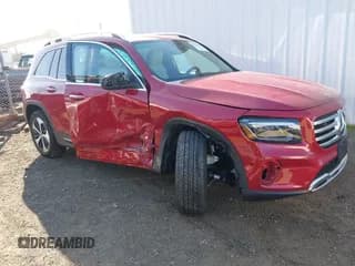 ✅ 2025 Mercedes-Benz GLB 250 • VIN: W1N4M4HB9SW392147 • Lot: 41326128. Listed on IAAI with 2,053 mi. Free auction sales archive from the USA and detailed vehicle history report at DreamBid. Image 1.