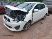 ✅ 2019 Mitsubishi Mirage ES • VIN: ML32F3FJ1KHF08920 • Lot: 42594207. Listed on IAAI with 89,542 mi. Free auction sales archive from the USA and detailed vehicle history report at DreamBid. Image 2.