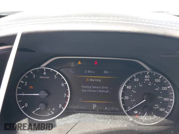 ✅ 2017 Nissan Maxima SR • VIN: 1N4AA6AP0HC371840 • Lot: 42236540. Wystawiony na IAAI z przebiegiem 137 587 mil. Bezpłatny archiwum sprzedaży aukcyjnych z USA i szczegółowy raport historii pojazdu na DreamBid. Zdjęcie 7.