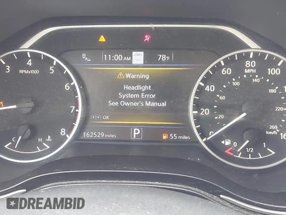 ✅ 2020 Nissan Maxima SV • VIN: 1N4AA6CV4LC360747 • Lot: 42970925. Wystawiony na IAAI z przebiegiem 162 559 mil. Bezpłatny archiwum sprzedaży aukcyjnych z USA i szczegółowy raport historii pojazdu na DreamBid. Zdjęcie 7.