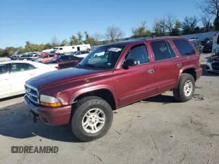 ✅ 2002 Dodge Durango SLT • VIN: 1B4HS48N32F146409 • Лот: 86816555. Опубликован ранее на Copart с пробегом 243 277 миль. Бесплатный доступ к архиву аукционных продаж из США и подробный отчёт об истории автомобиля на DreamBid. Изображение 1.