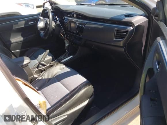 ✅ 2014 Toyota Corolla S Plus • VIN: 5YFBURHE5EP067420 • Lot: 43226205. Listed on IAAI with 170,240 mi. Free auction sales archive from the USA and detailed vehicle history report at DreamBid. Image 5.