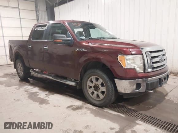✅ 2010 Ford F-150 XL • VIN: 1FTFW1EV1AKA59633 • Lot: 43691956. Listed on IAAI with 276,362 mi. Free auction sales archive from the USA and detailed vehicle history report at DreamBid. Image 1.